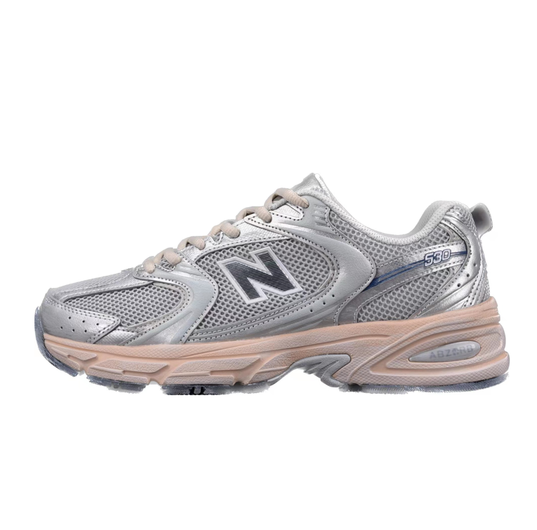New Balance 530 Silver Metallic Moonbeam